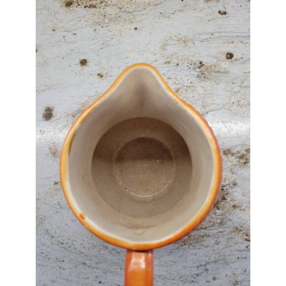 Vintage Red Wing Gypsy Trail Reed Tall Ribbed Pottery Pitcher,  Unmarked - Picture 5 of 6